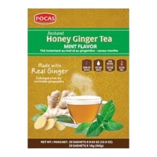 POCAS -HONEY GINGER TEA (MINT)