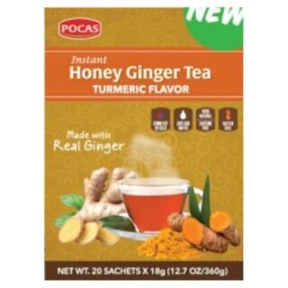 POCAS -HONEY GINGER TEA (TURMERIC)