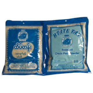 BURMESE -MUNG BEAN FLOUR ROASTED (Pay Jae Moh) /BLUE