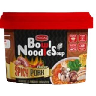 POCAS -NOODLE SOUP BOWL (SPICY PORK)