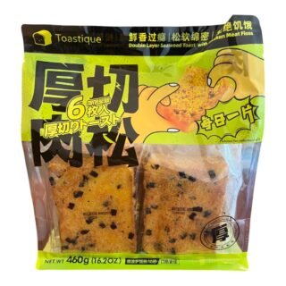TOASRTIQUE  -DOUBLE LAYER SEAWEED TOAST W/CHICKEN MEAT FLOSS