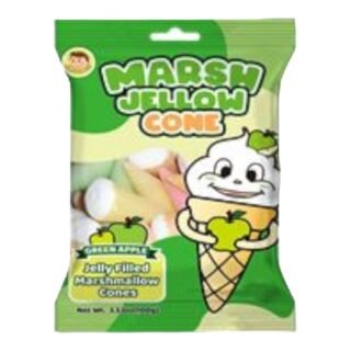 JB  -MARSH JELLOW CONE (GREEN APPLE)