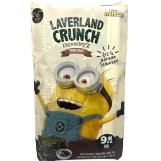 LAVERLAND CRUNCH  -SEAWEED SNACK -TERIYAKI