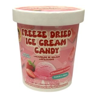 JOSH BOSH  -FREEZE DRIED ICE CREAM CANDY (STRAWBERRY FLAVOR)