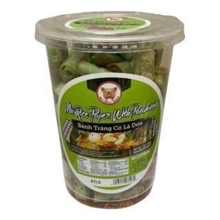 UN  -RICE PAPER SNACK /Banh Trang Co La Dua (PANDAN)