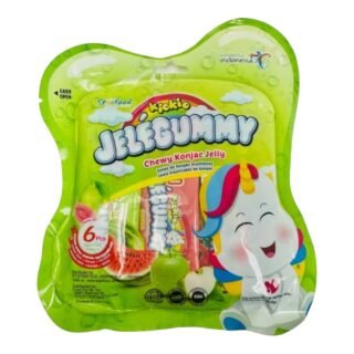 KIOKIO  -JELEGUMMY (GREEN APPLE, GUAVA , WATERMELON/GREEN)