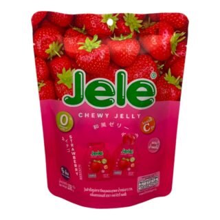 JELE  -CHEWY JELLY (STARWBERRY)