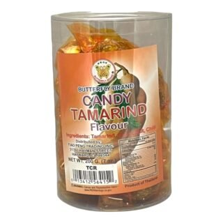 BUTTERFLY   -TAMARIND CANDY (ROUND BOX)