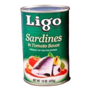 LIGO  -SARDINE SARDINES TOMATO SAUCE (GREEN)