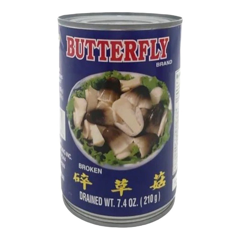 CV2510 BUTTERFLY -BROKEN STRAW MUSHROOM PEELED VT