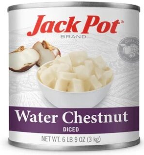JACKPOT  -WATERCHESNUT DICED 5 LB
