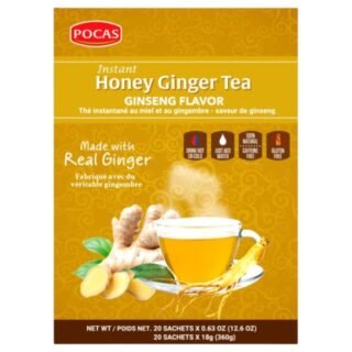 POCAS  -HONEY GINGER TEA  (GINSENG)
