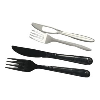 JG  -KNIFE WHITE 6.25" PP (M WEIGHT) PLASTIC