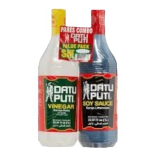 DATU PUTI  -VINEGAR&SOY SAUCE(VALUE PACK)