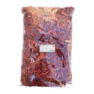 RED DRAGON -DRIED  THAI CHILI (WHOLE) 5LB