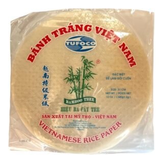 3 BAMBOO  -SPRING ROLL WRAPPER (31cm)