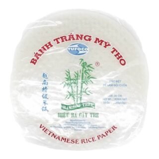 3 BAMBOO  -SPRING ROLL WRAPPER SQUARE (22cm)