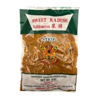 BUTTERFLY   -PRESERVED SWEET RADISH(STRIP)
