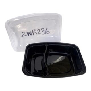 EARTHPAK  -RECW FOOD CONTAINER W/LID (B) 36OZ /2COM