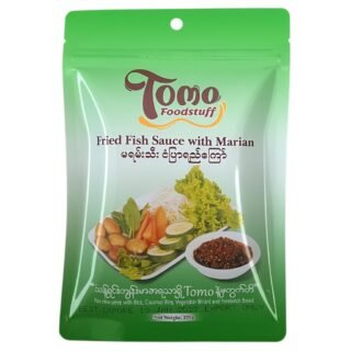 BURMESE  -TOMO FRIED FISH SAUCE W MARIAN GREEN