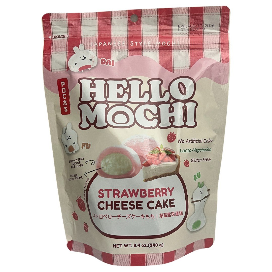 AG1102S HELLO MOCHI -STRAWBERRY CHEESECAKE BAG